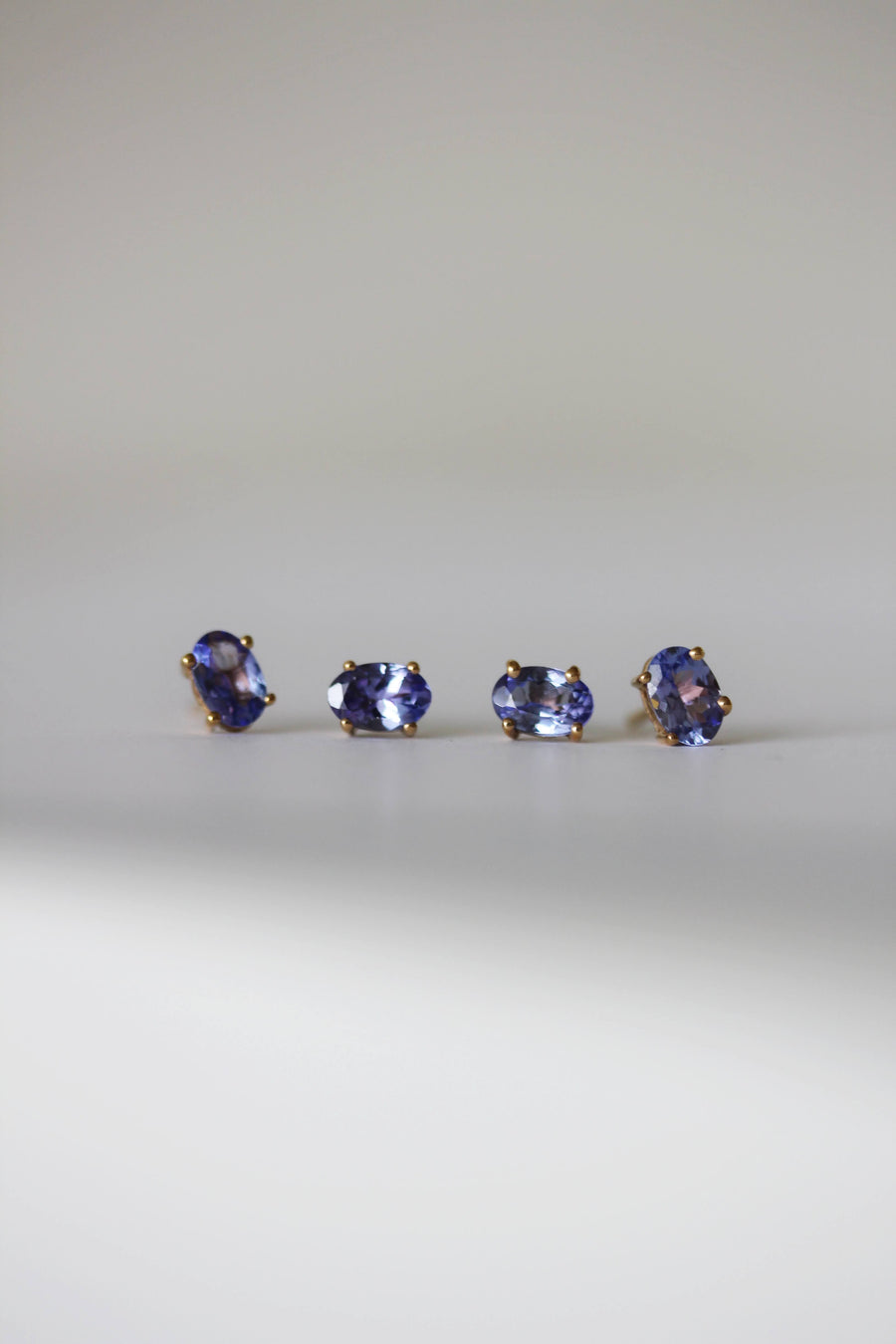Ava Studs in Tanzanite - Limited Edition | Holiday '23