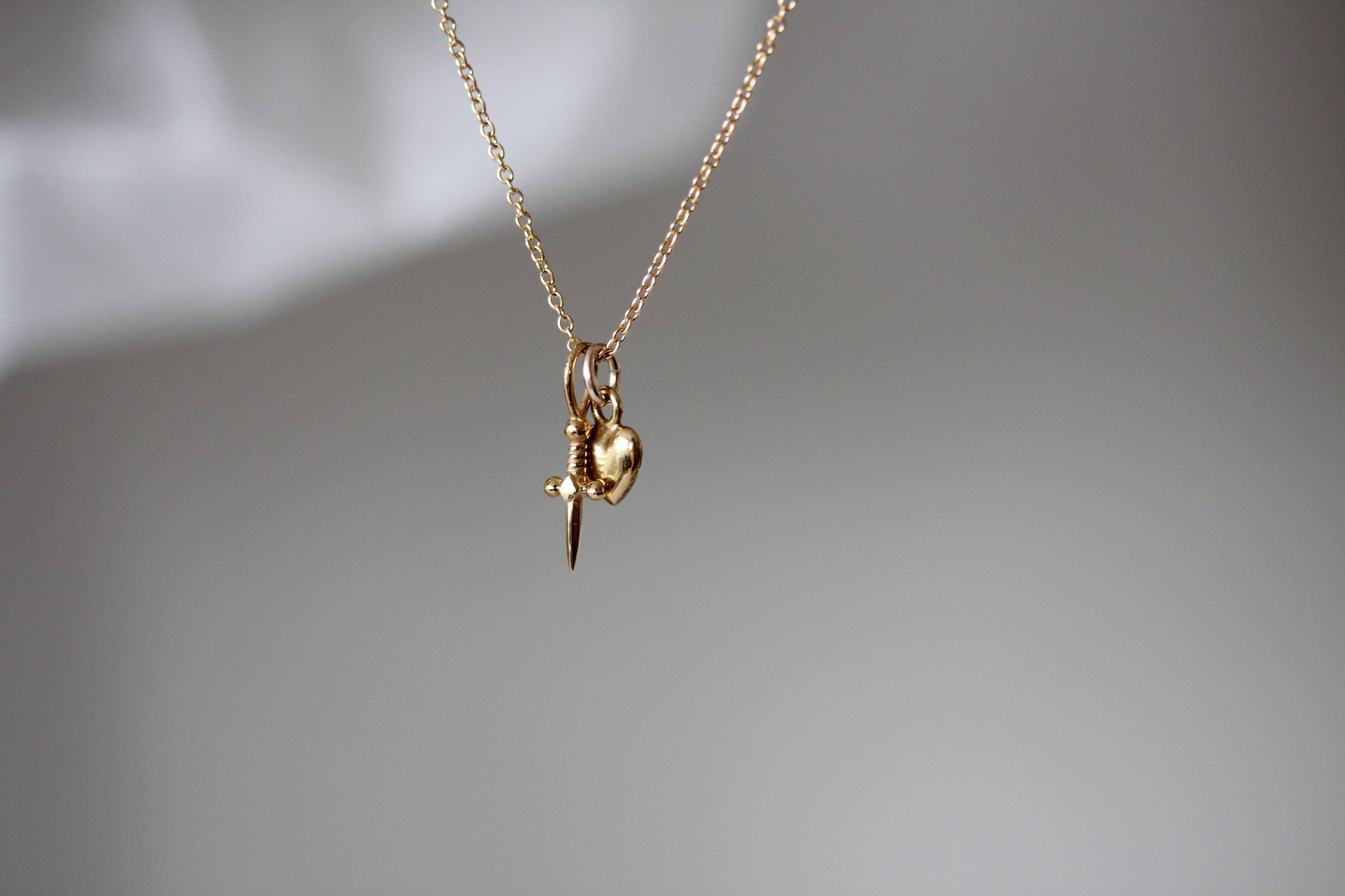 Blow to the Heart Necklace