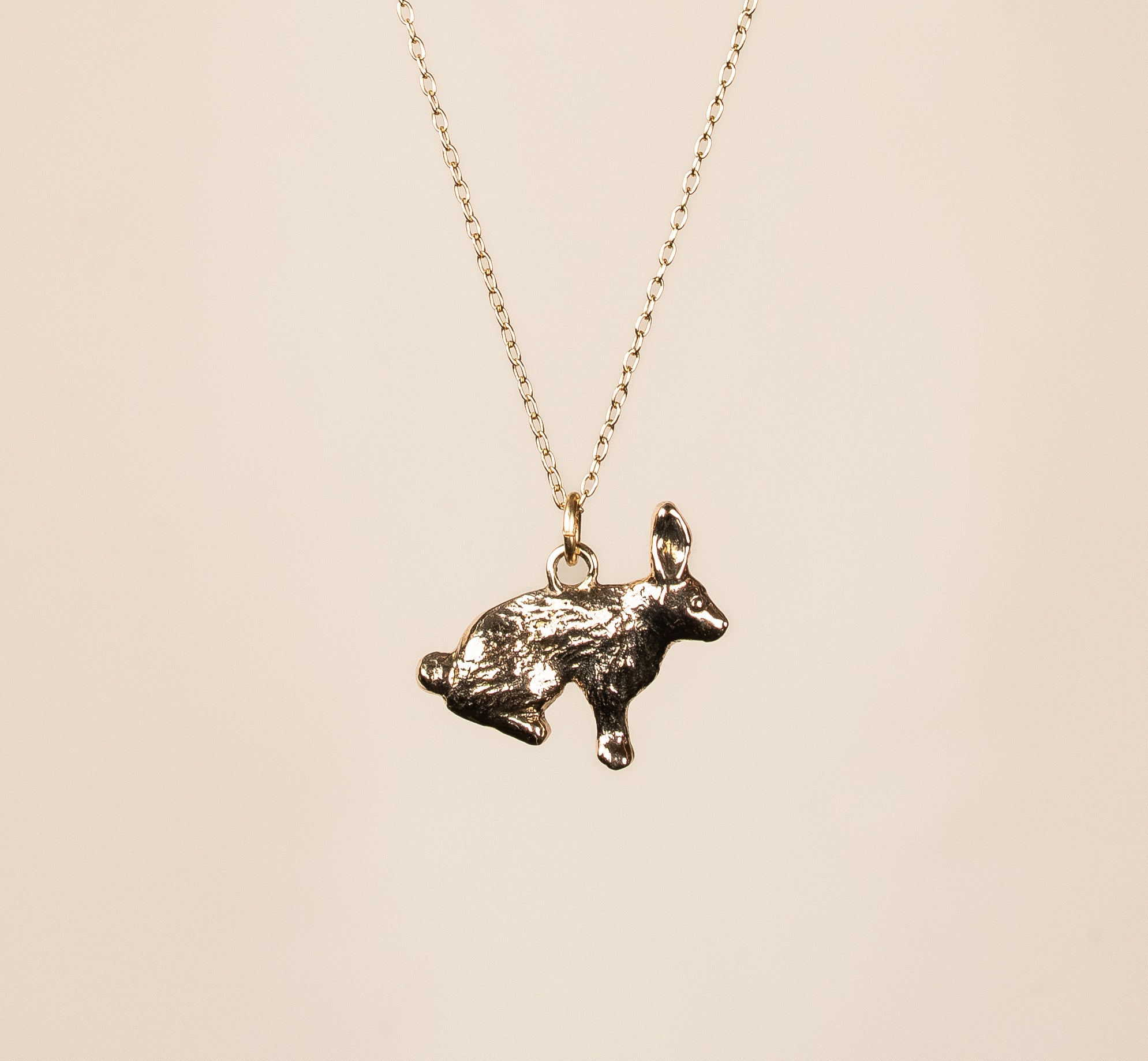 Winter Hare Necklace