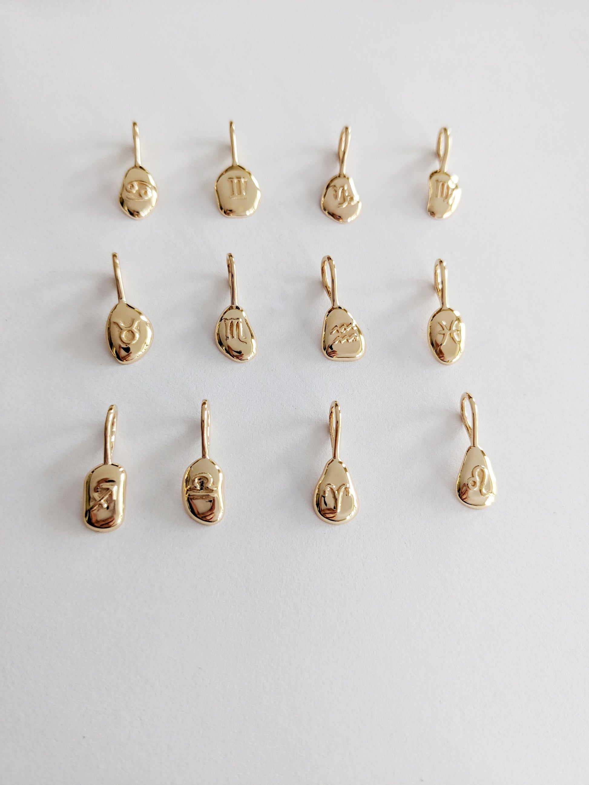 Zodiac Pebble Charm