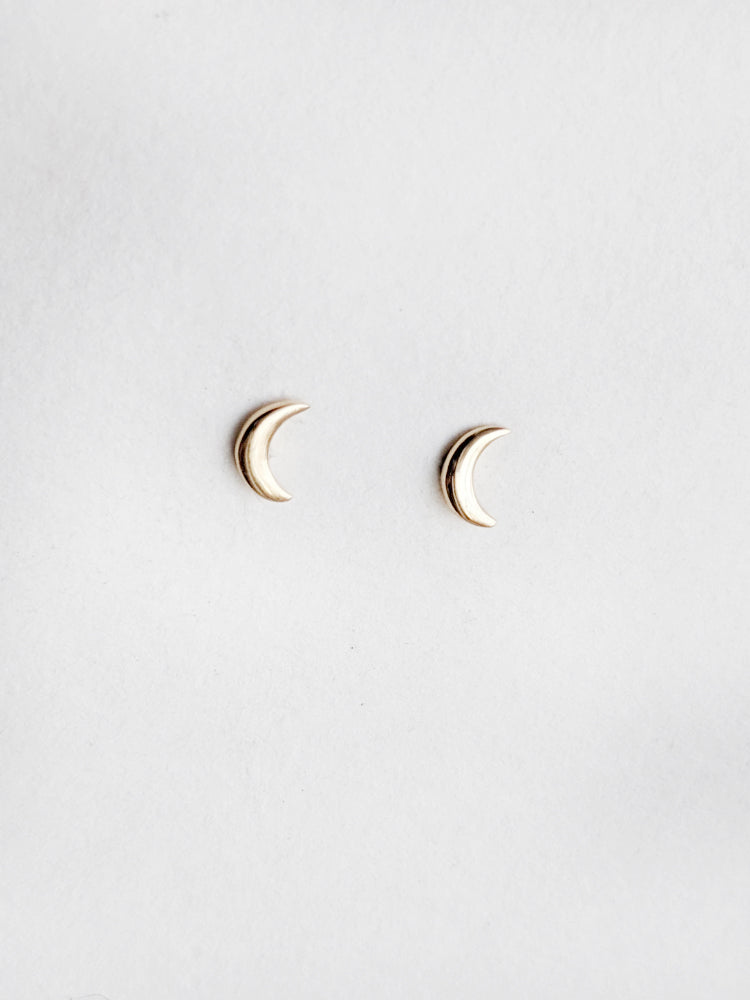 Tiniest Moon Studs