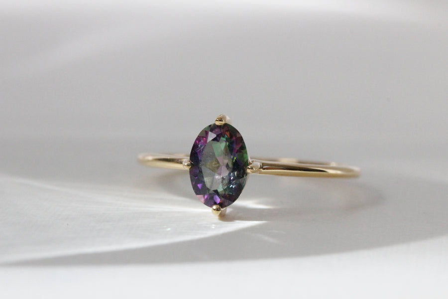 Ava Mystic Topaz Ring