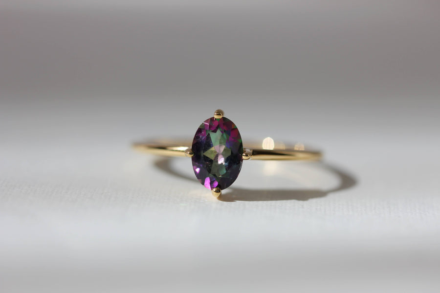 Ava Mystic Topaz Ring