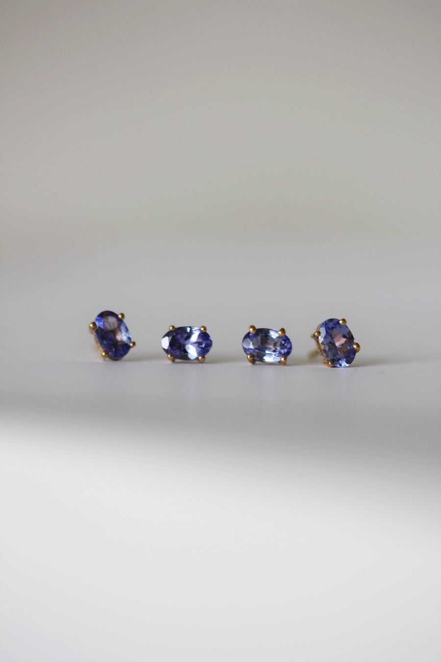Ava Studs in Tanzanite - Limited Edition | Holiday '23