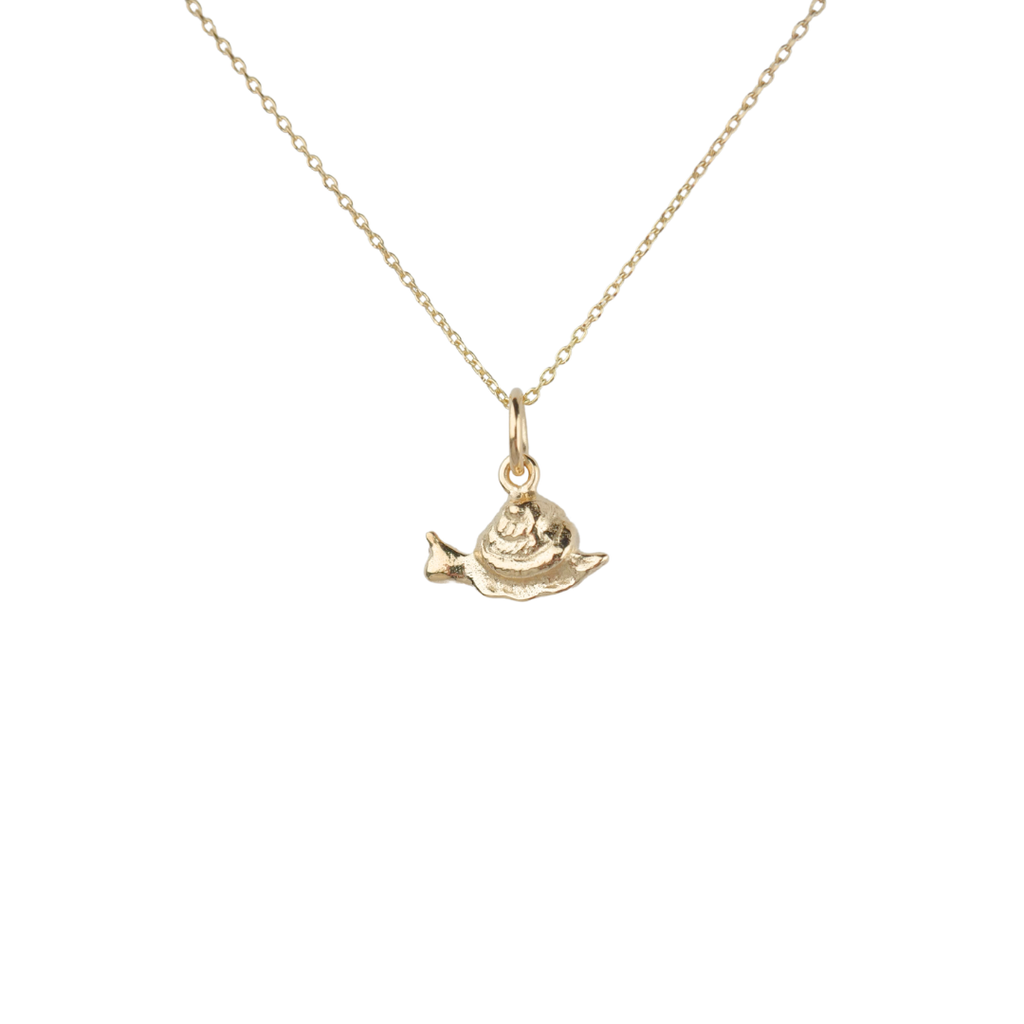Tiny Snail Necklace