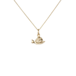 Tiny Snail Necklace