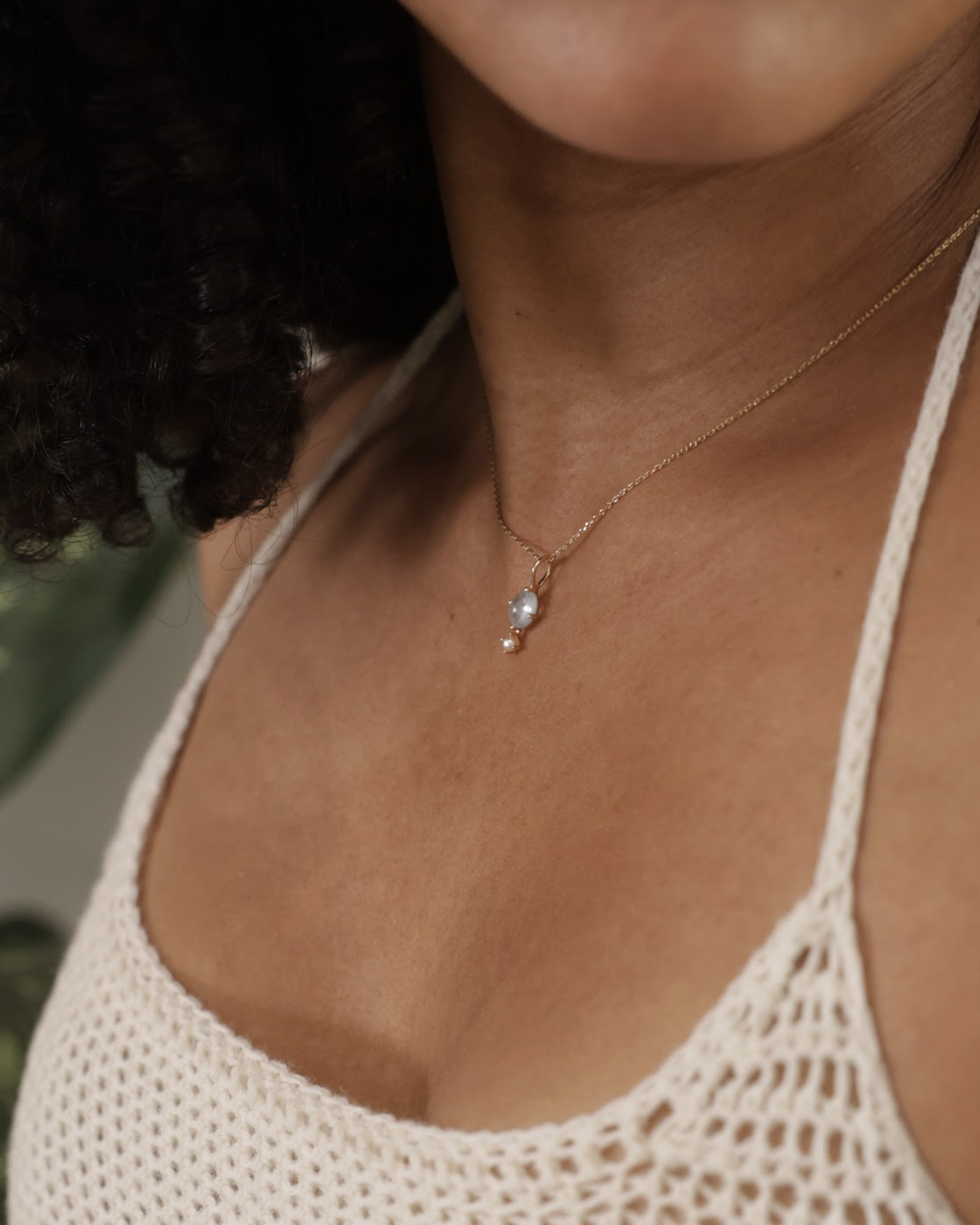 Calm Waters Pearl Necklace