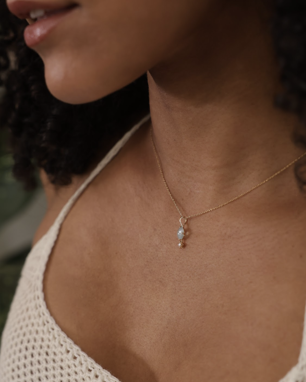 Calm Waters Pearl Necklace