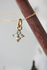 Sapphire Blossom Necklace