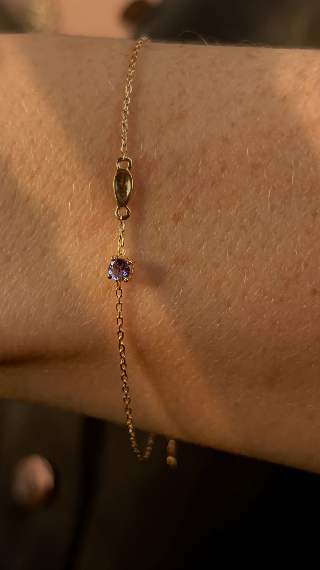Tanzanite Pond Bracelet