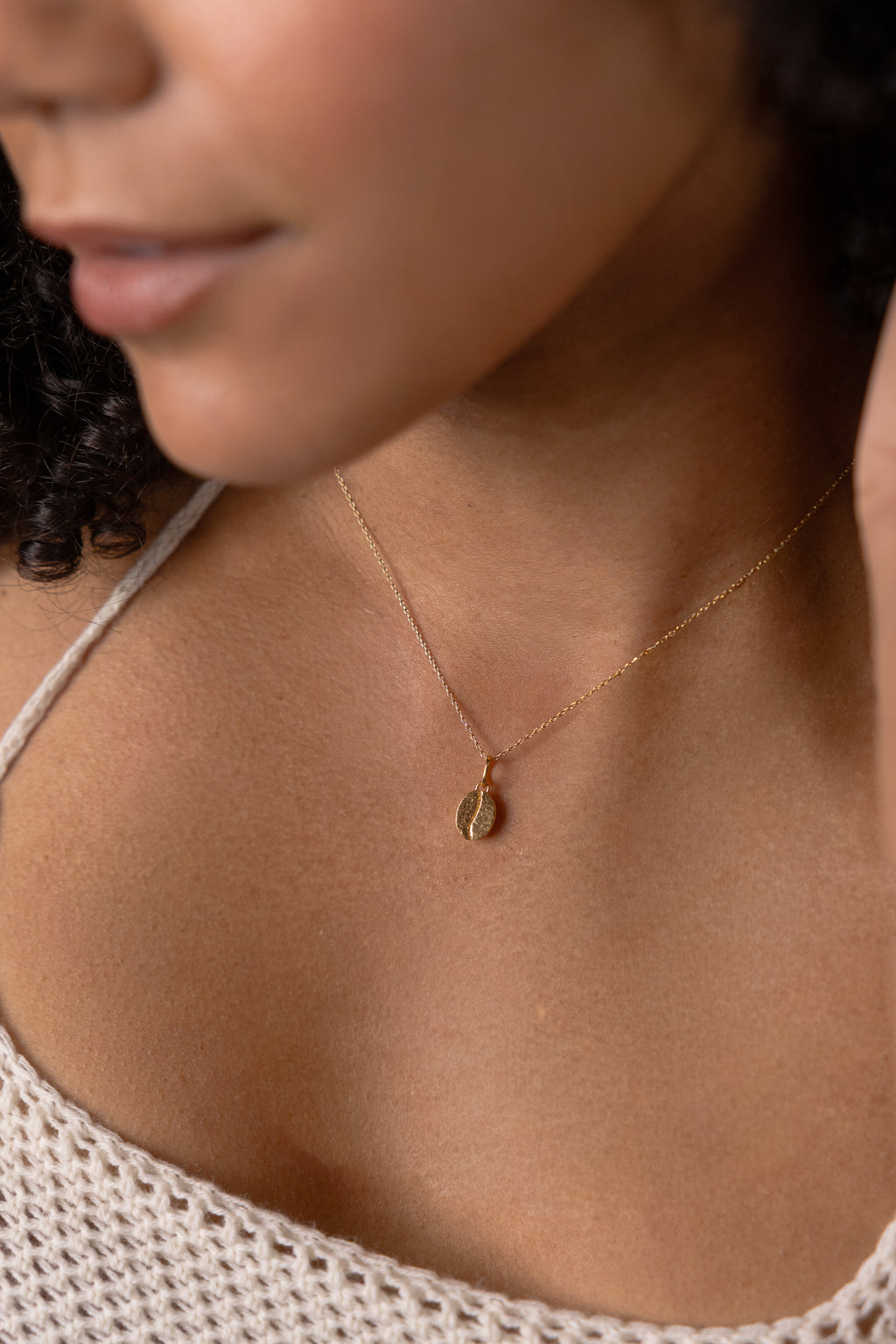 Coffee Bean Necklace