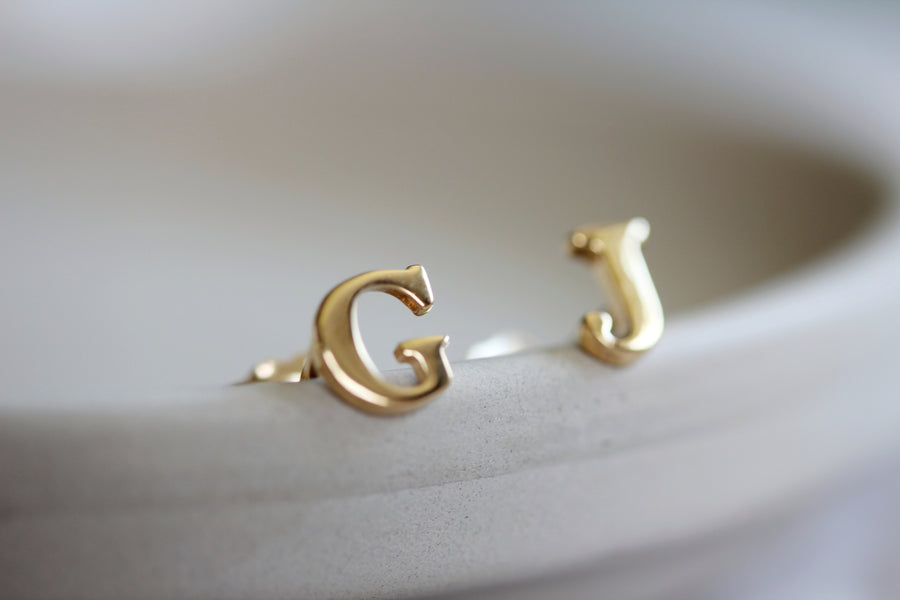 Letter Studs