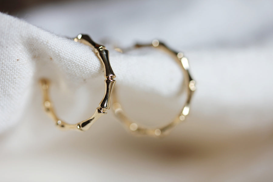 Bamboo Hoops