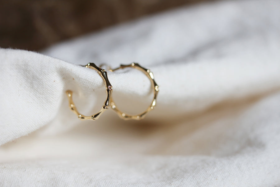 Bamboo Hoops