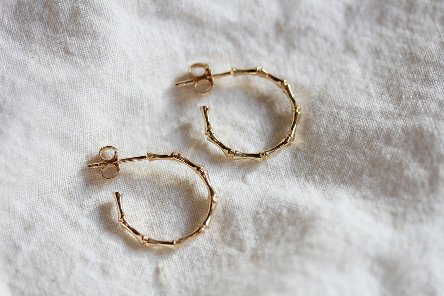 Bamboo Hoops