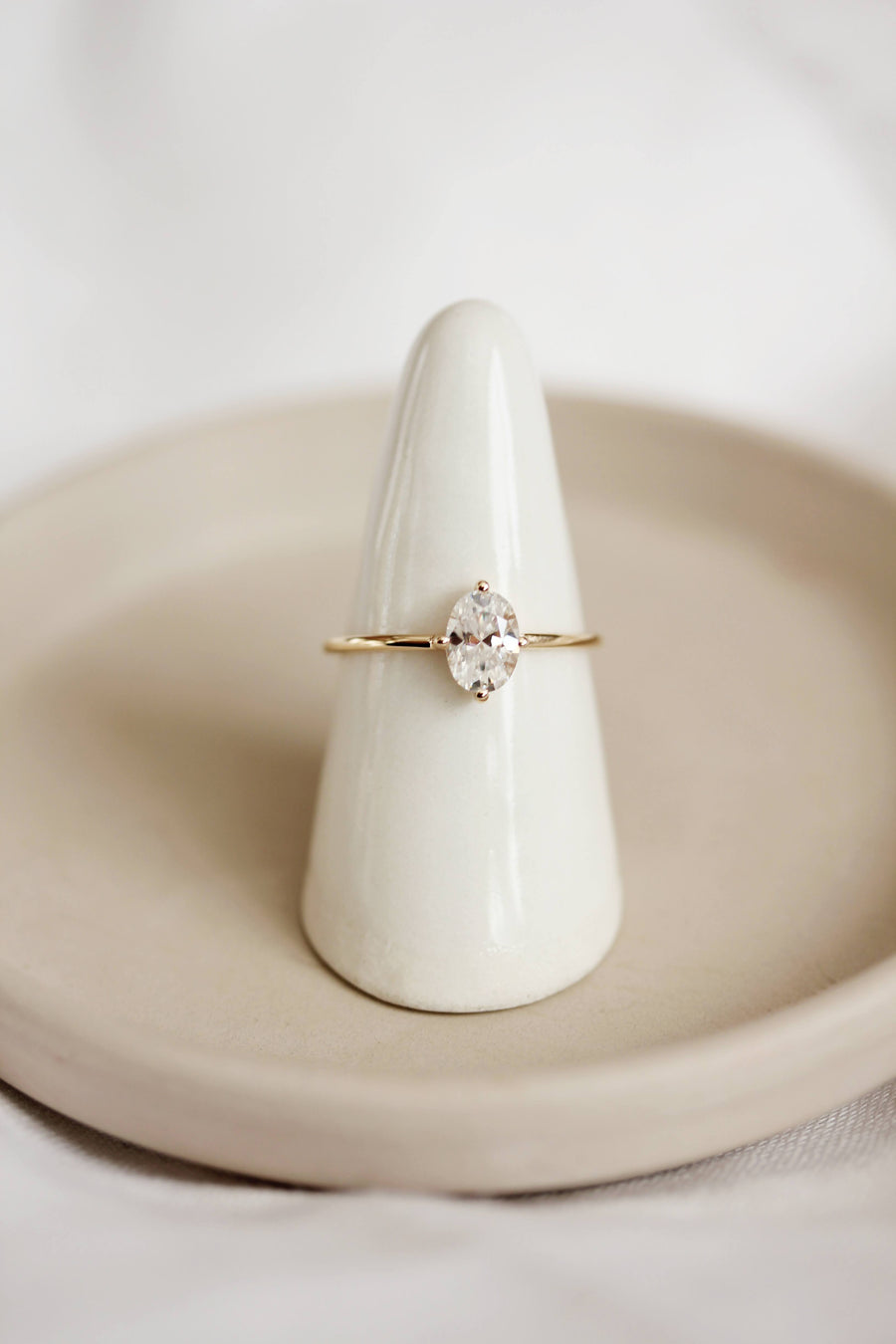 Ava Dream Ring in Moissanite