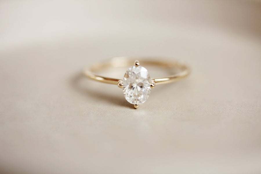 Ava Dream Ring in Moissanite