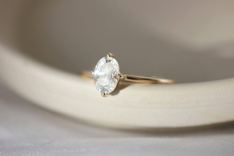 Ava Dream Ring in Moissanite