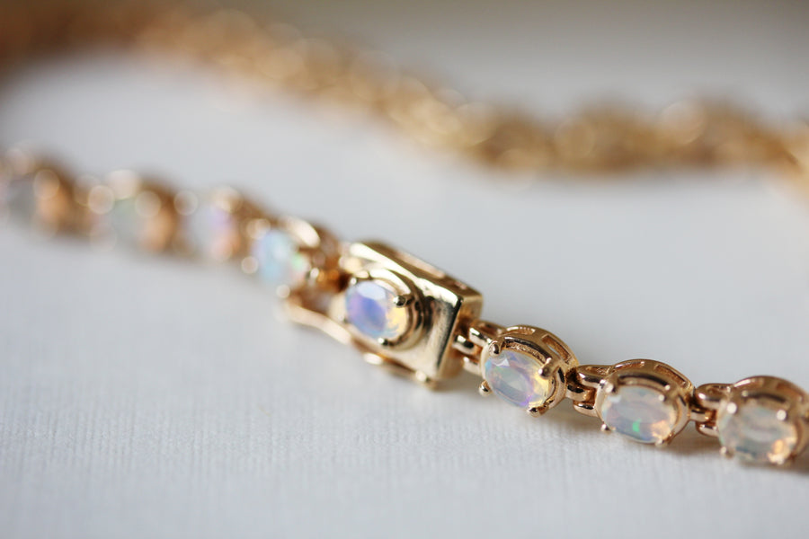 Opal Tennis Bracelet - One of a Kind