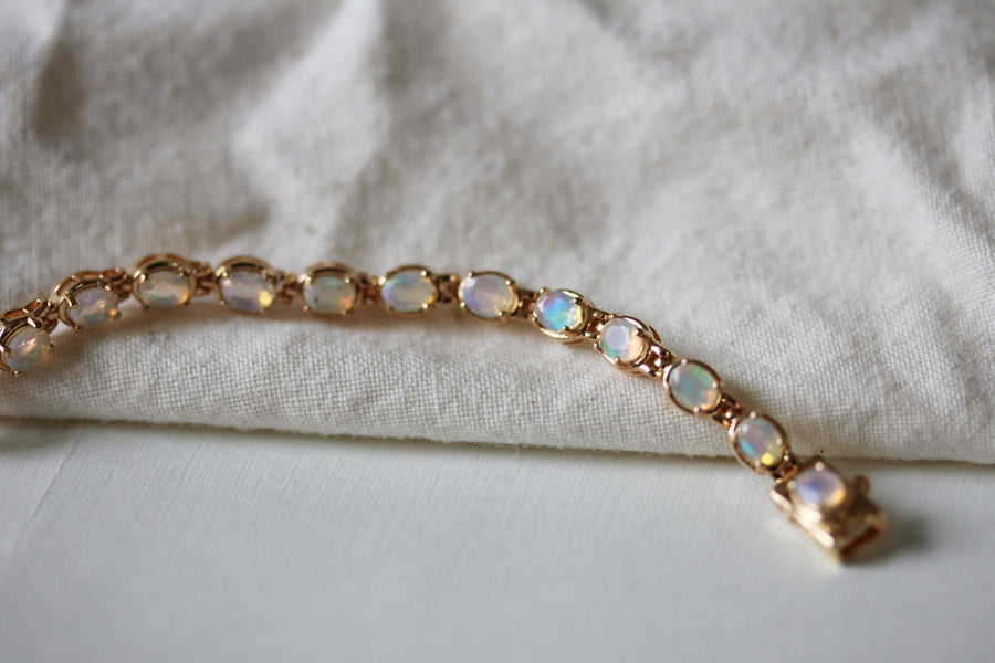 Opal Tennis Bracelet - One of a Kind