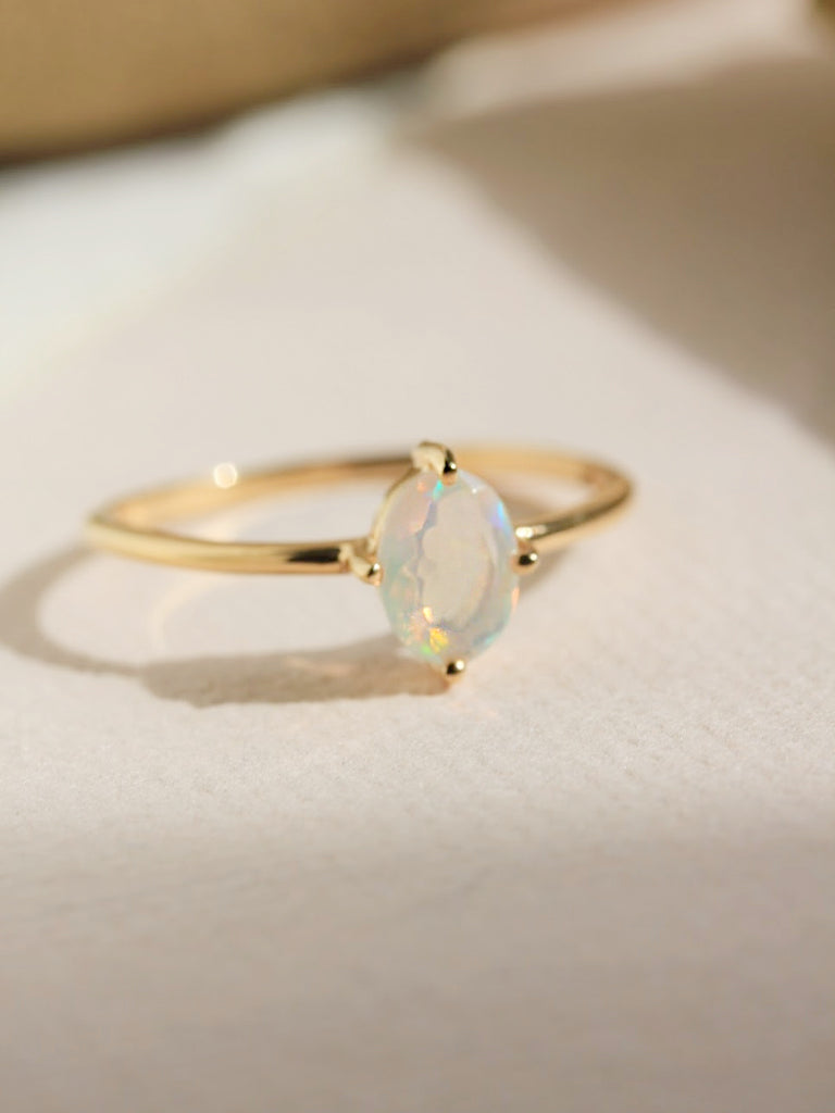 Ava Ring in Opal