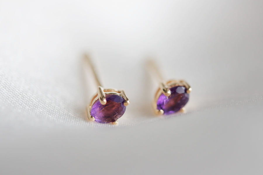 Birthstone Studs