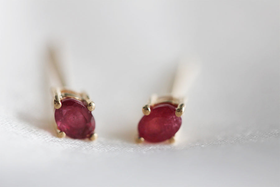 Birthstone Studs