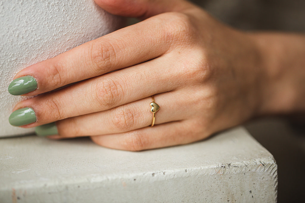 Heart of Gold Ring