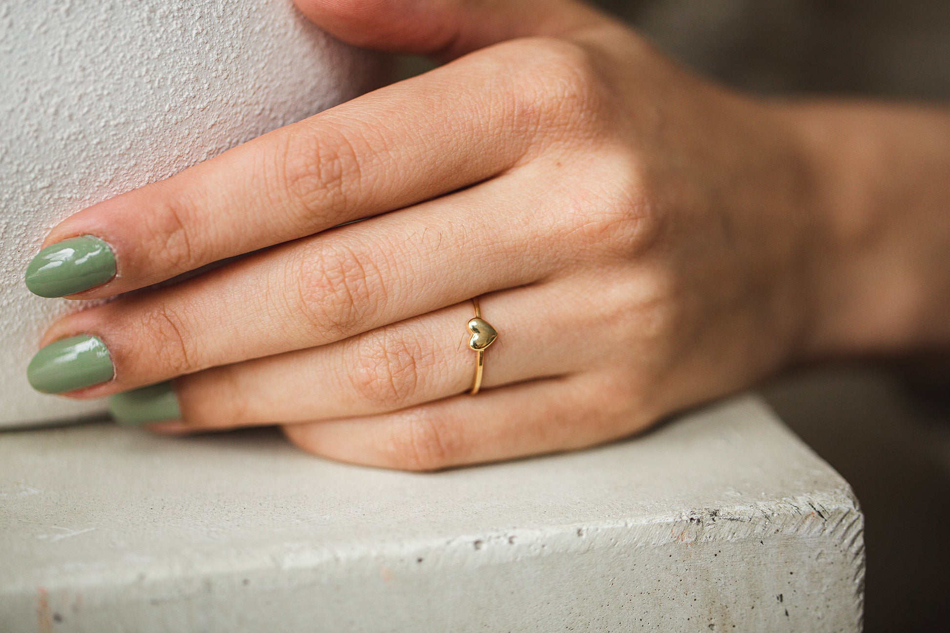 Heart of Gold Ring