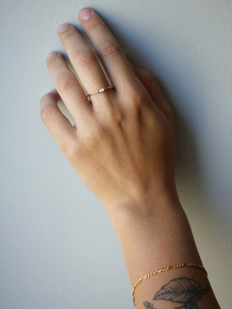 Labradorite Vesper Ring