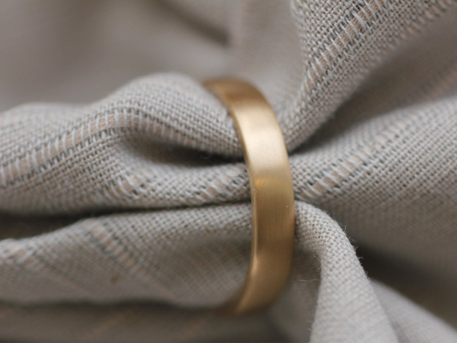 Matte Brushed Ceremony Band