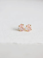 Ava Studs in Rose Quartz