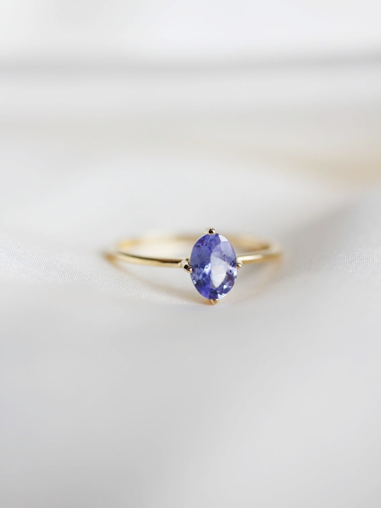 Ava Ring in Tanzanite